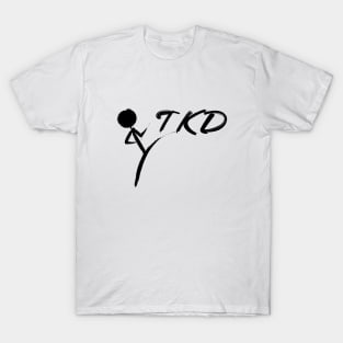 Brushed TKD Logo Taekwondo T-Shirt